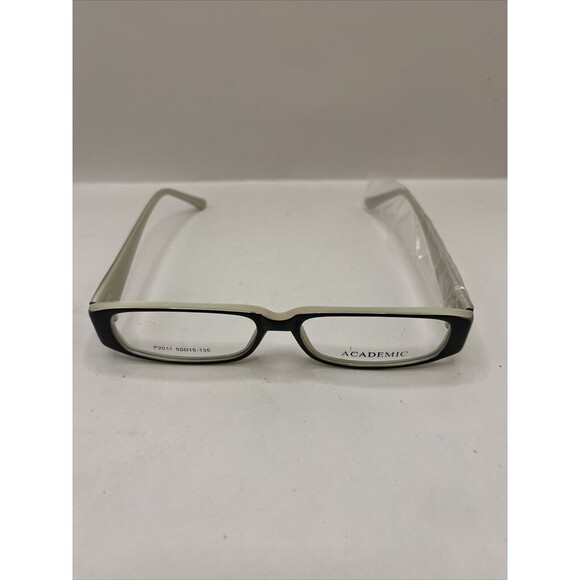 Academic Eyeglasses P2011 C8 Designer Demo Lens Black 50-15-135 - Picture 2 of 7